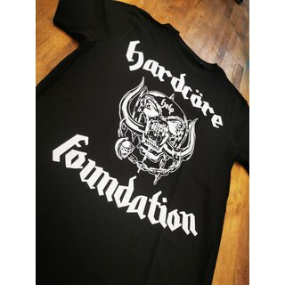 hardcre help foundation - ripoff Tshirt/black