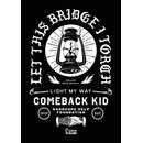 Comeback Kid T-Shirt, black /pocket and backprint