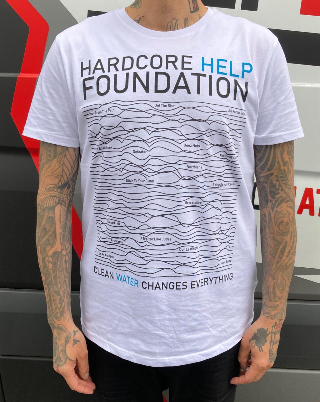 Clean Water Collaborations Shirt white