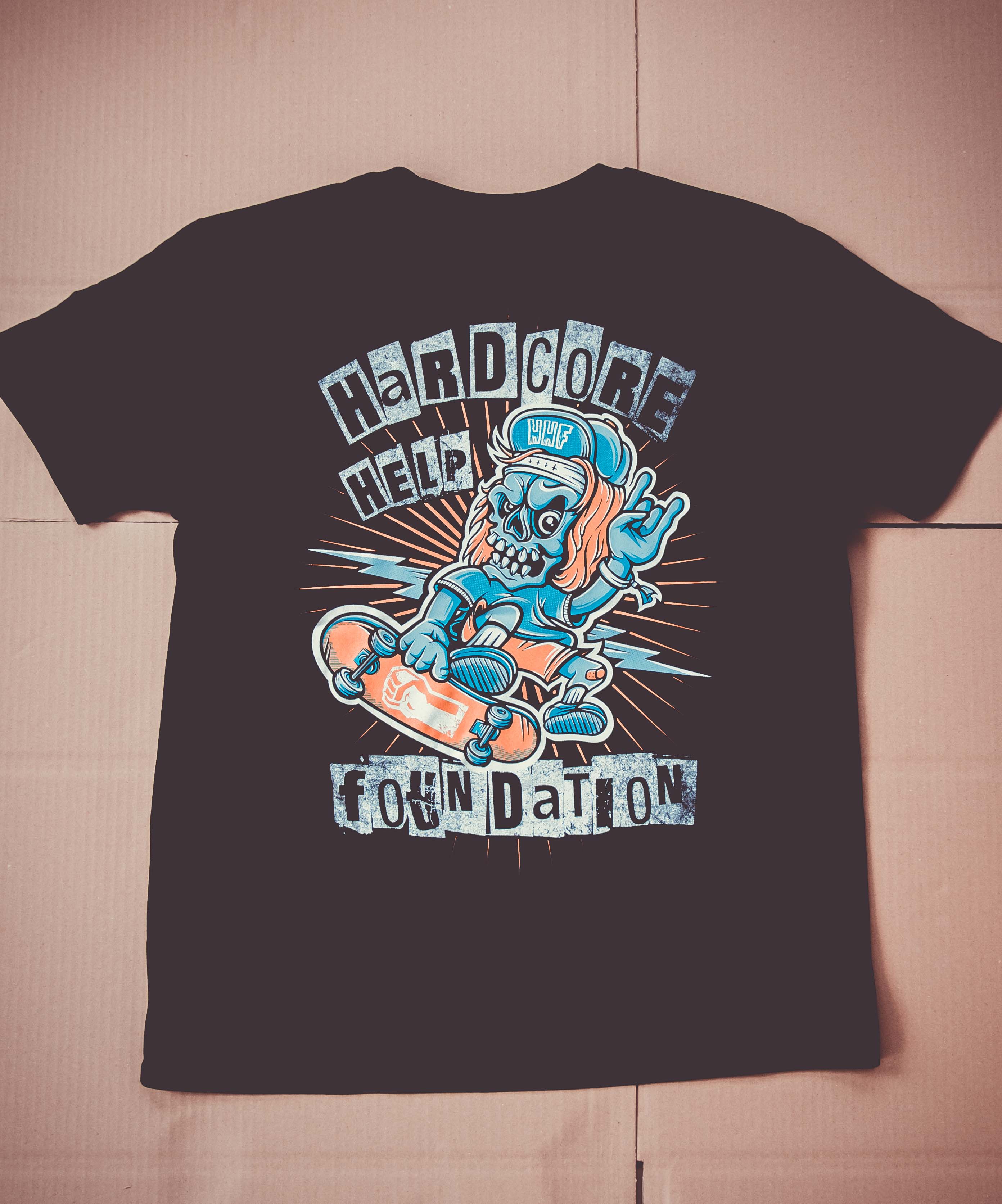 HHF Skater Shirt Black