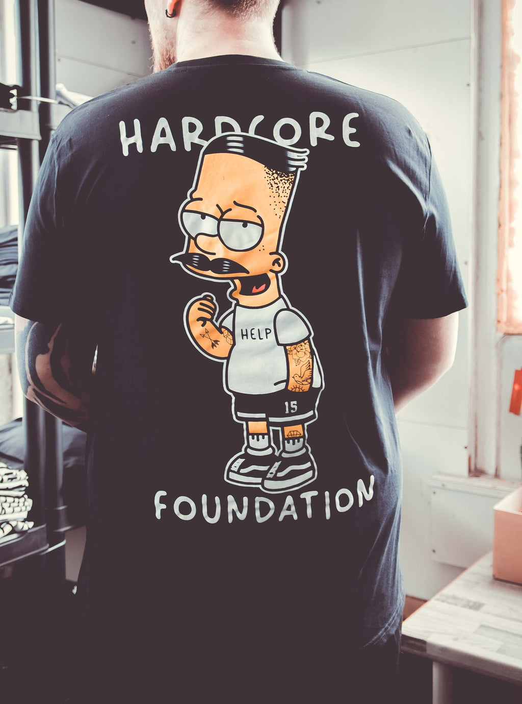 HHF Bart Shirt Black