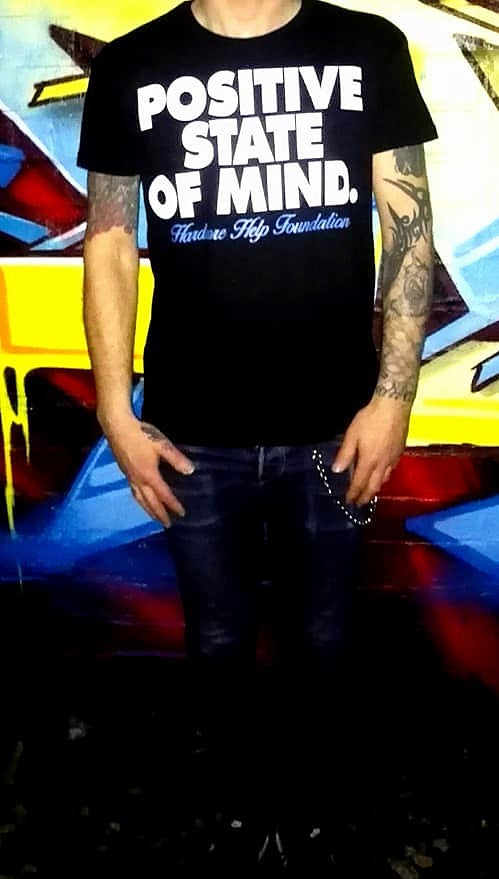 Positive State Of Mind T Shirt Black