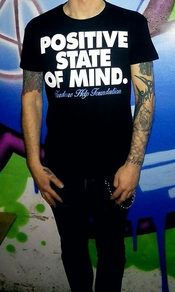 Positive State Of Mind T Shirt Black
