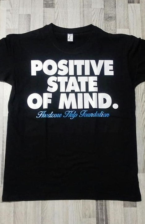 Positive State Of Mind T Shirt Black