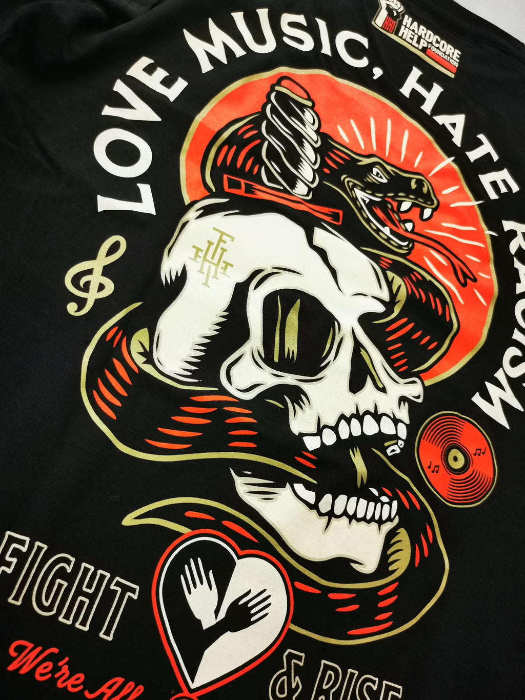 HHF Fight Rise Tshirt black