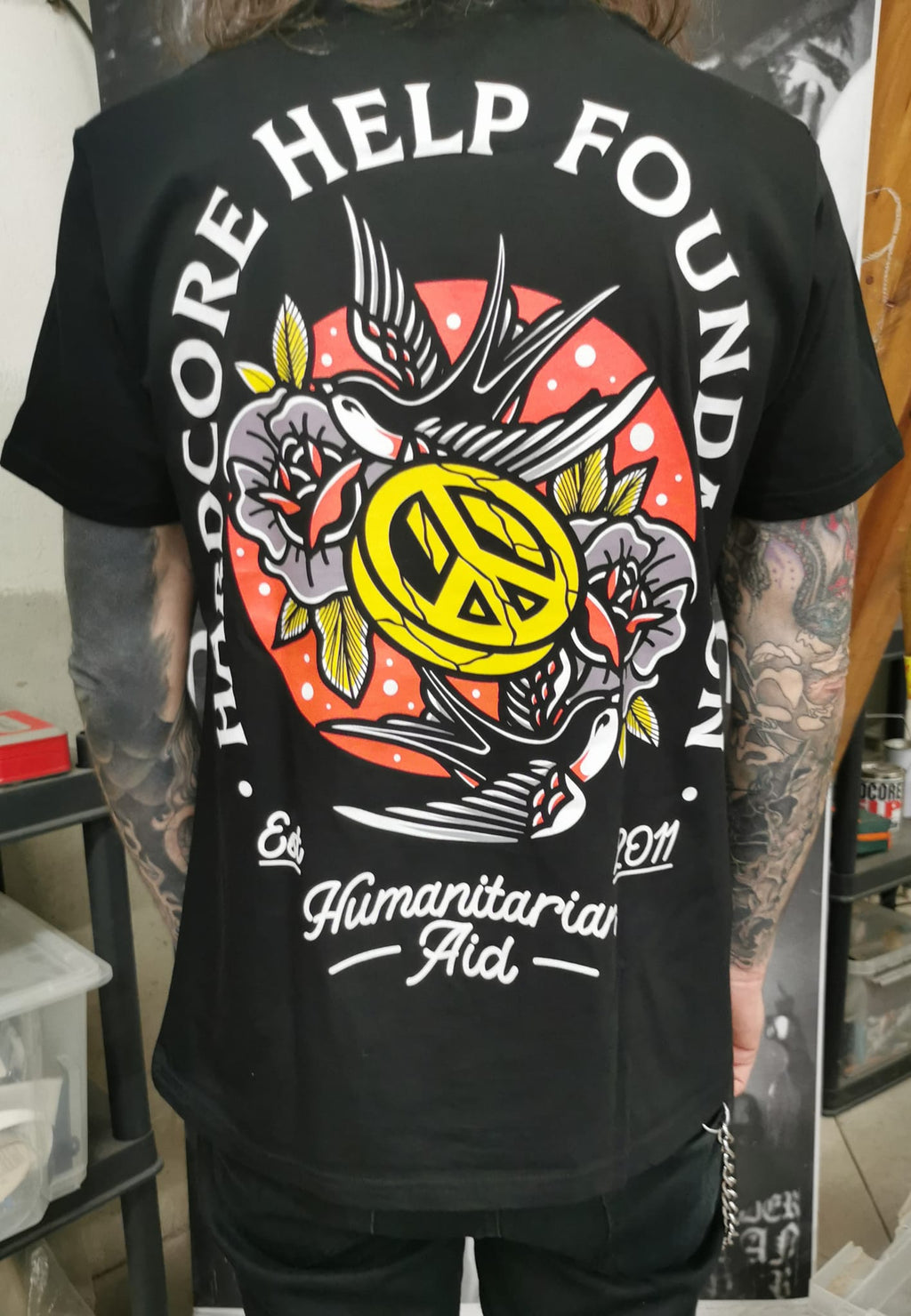 HHF Peace Shirt black