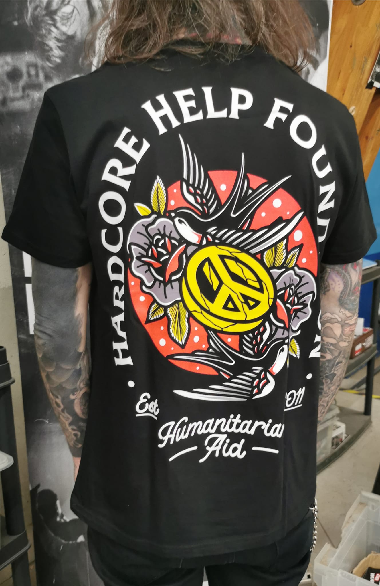 HHF Peace Shirt black