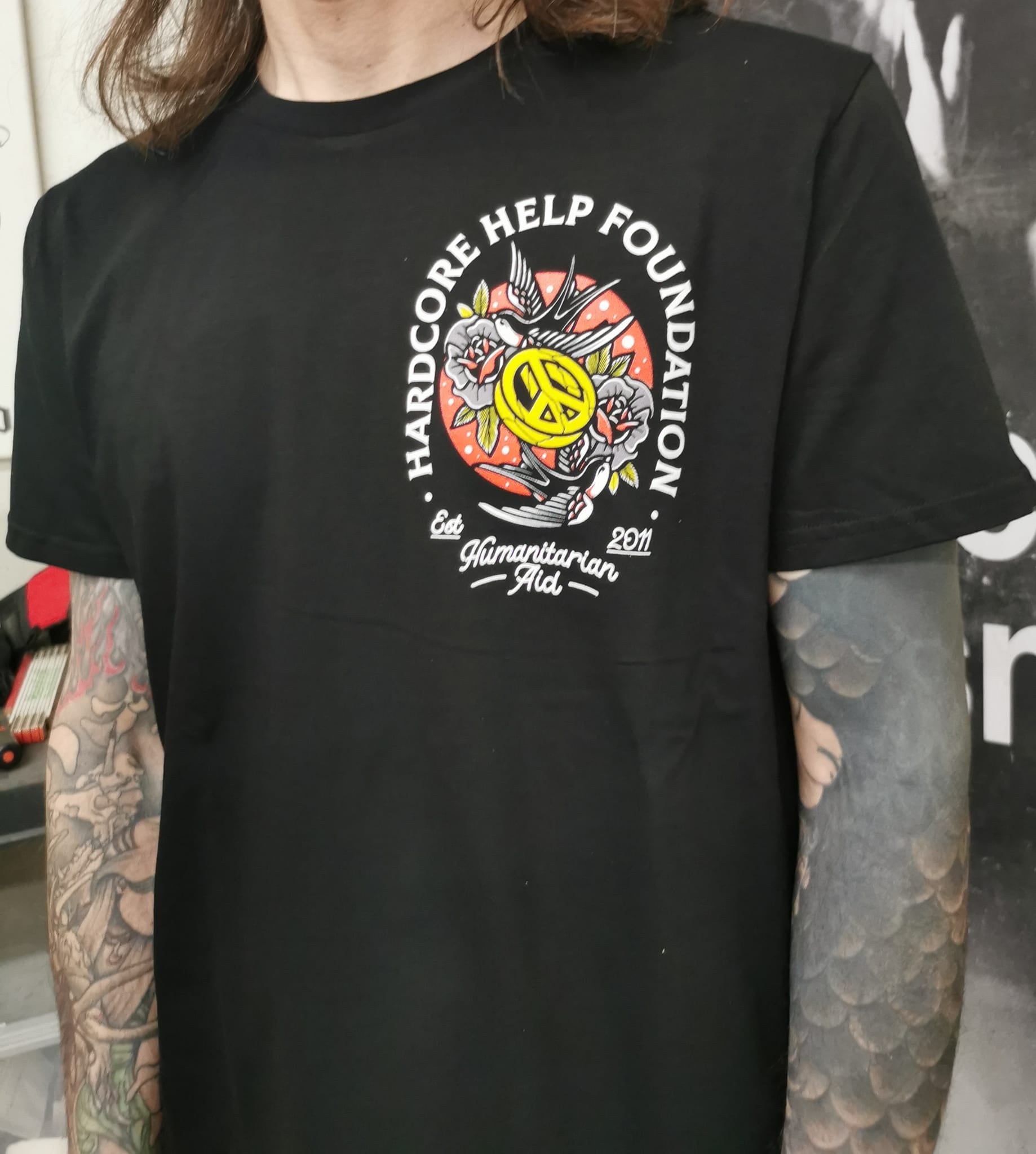 HHF Peace Shirt black