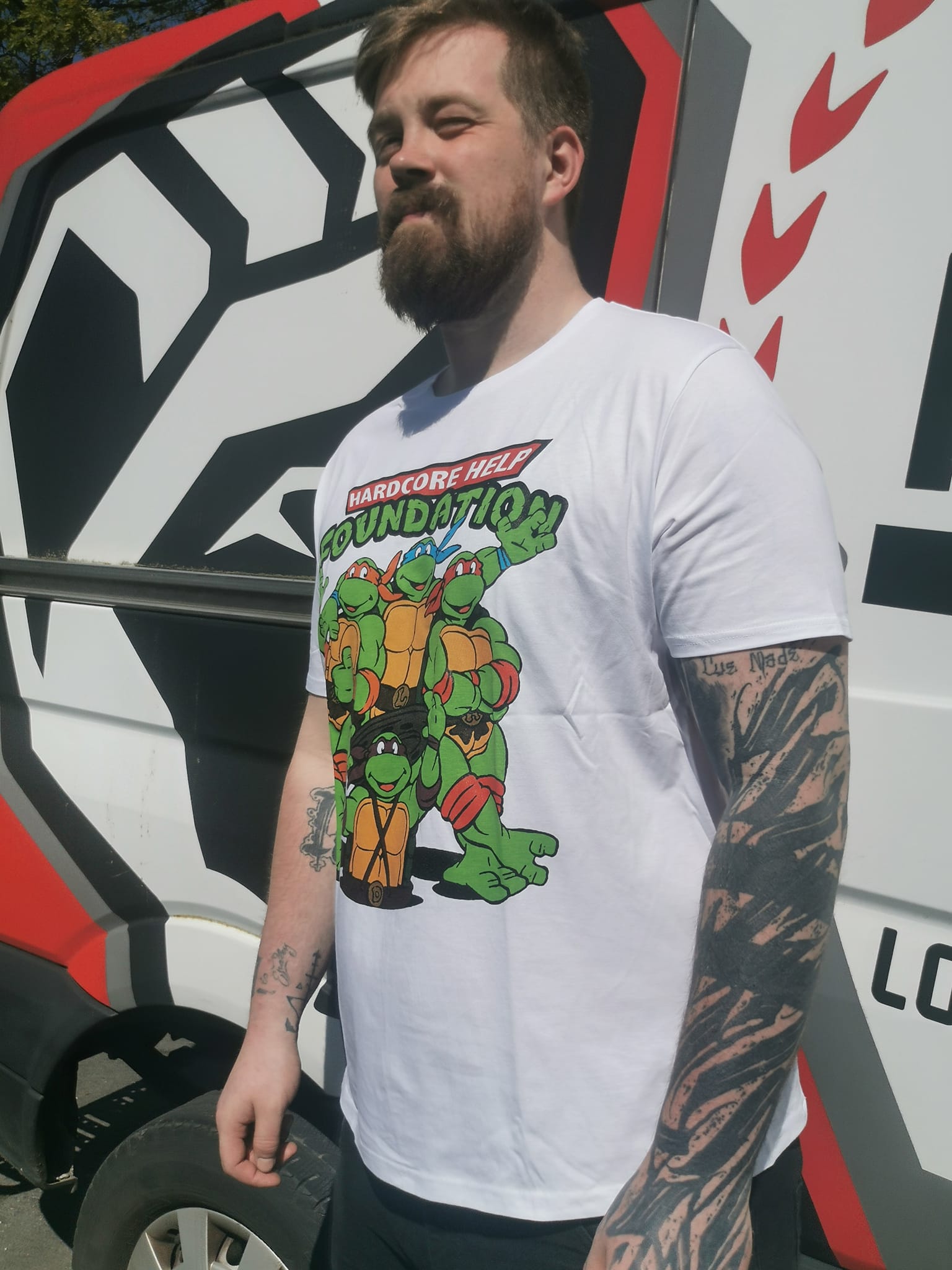 HHF Turtel Power - white