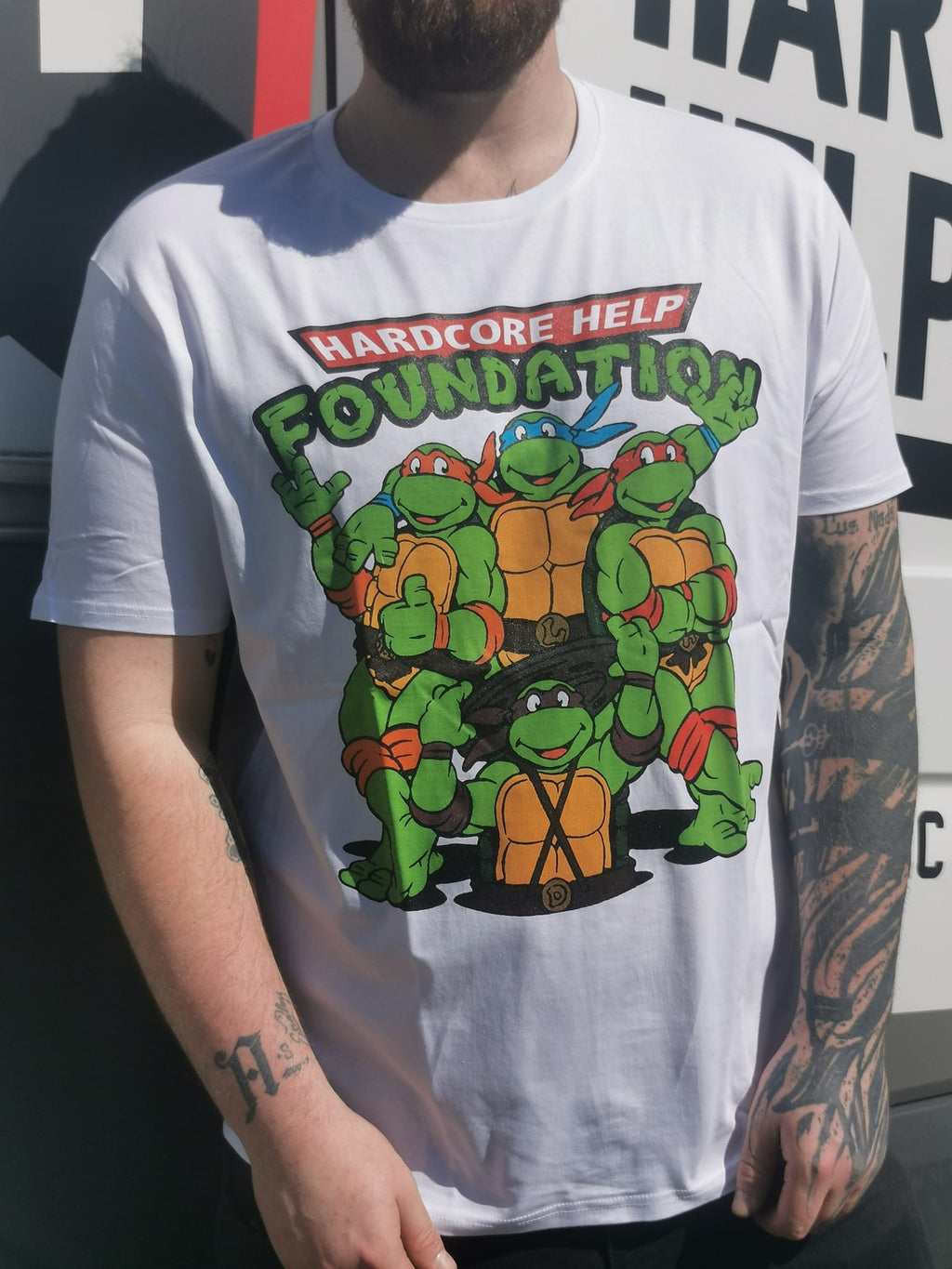 HHF Turtel Power - white