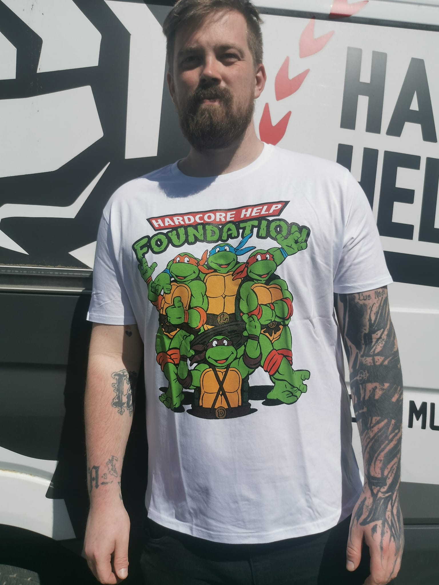 HHF Turtel Power - white