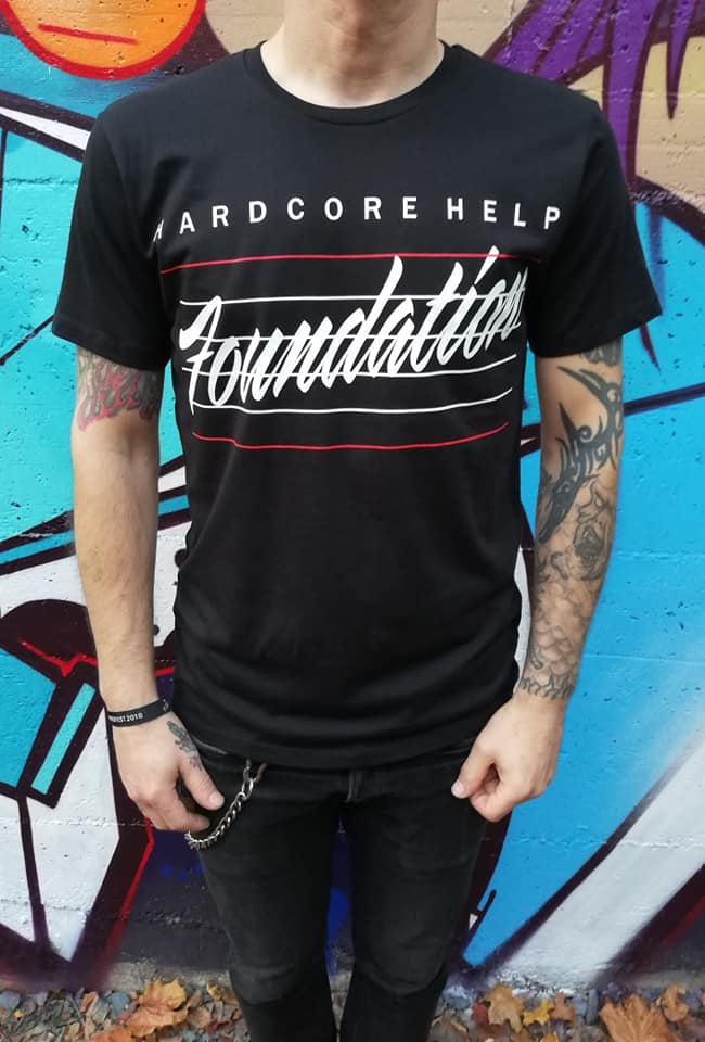 Akira HHF Letter T Shirt black