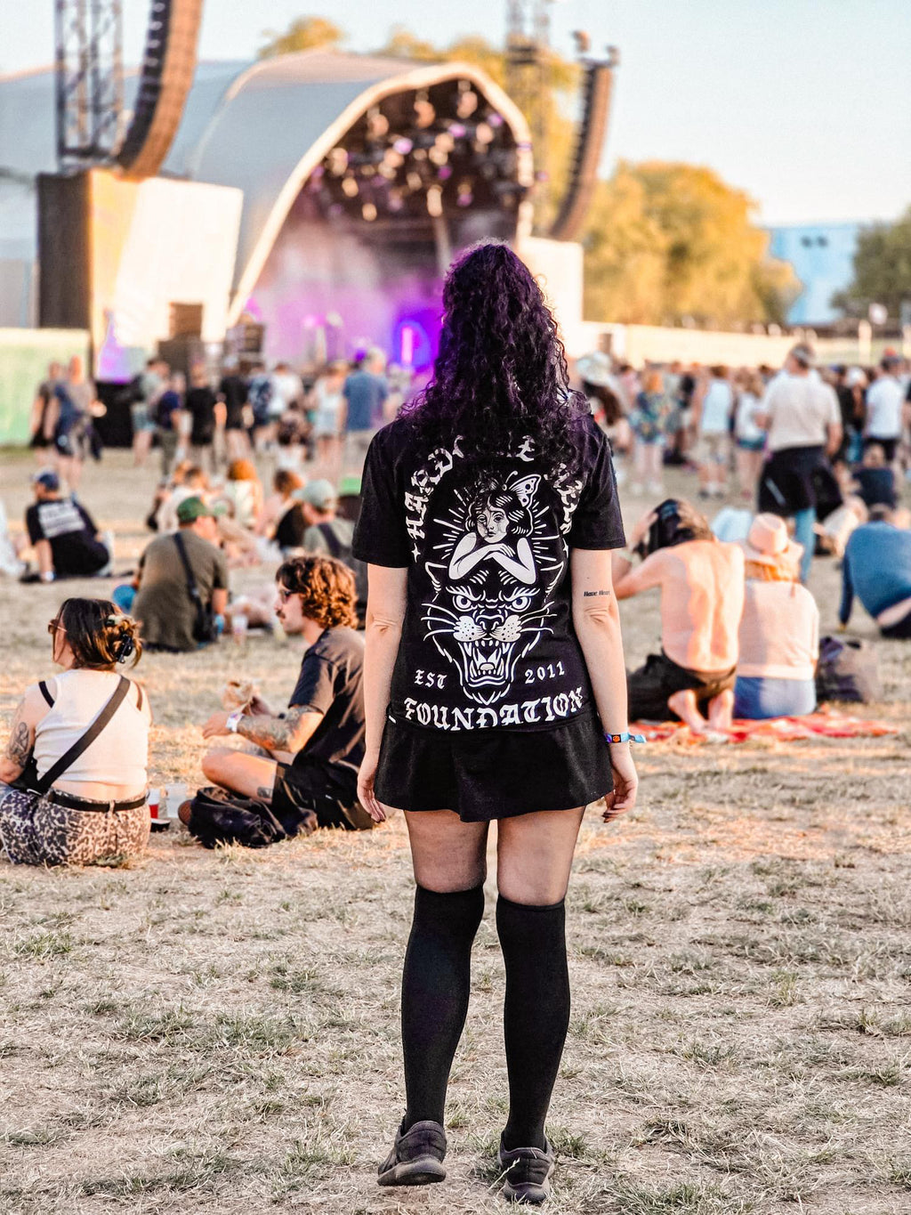 HHF Panther Shirt Black