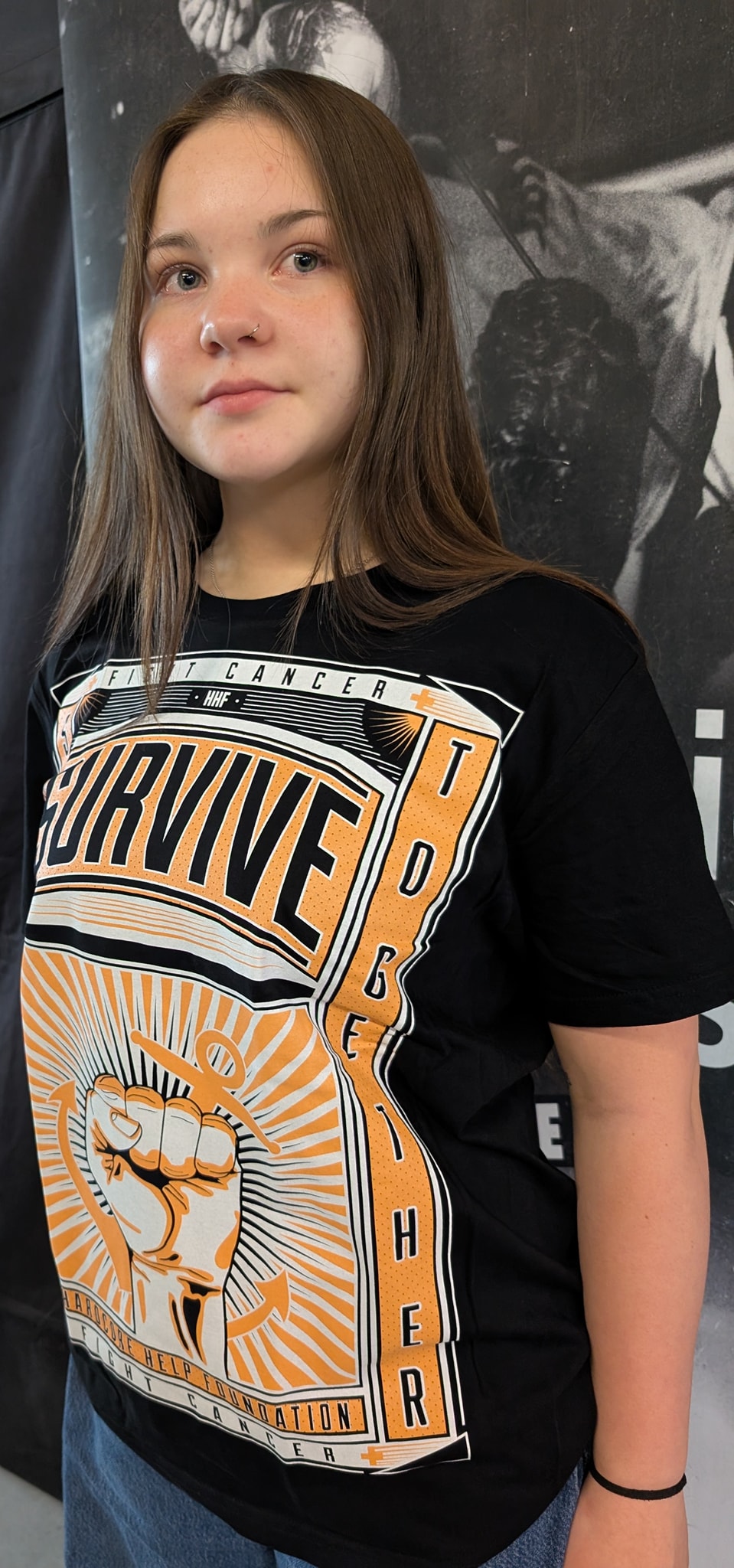 HHF Fight Cancer Shirt Black