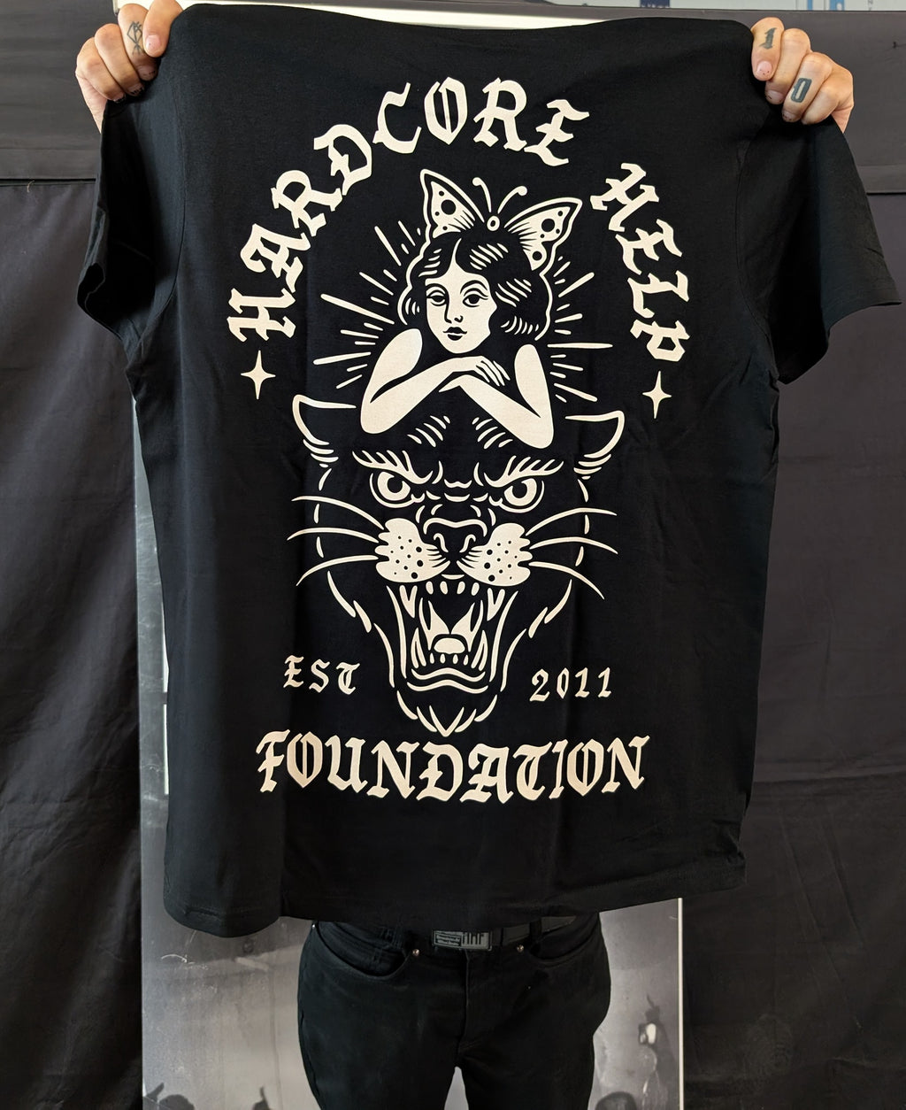HHF Panther Shirt Black