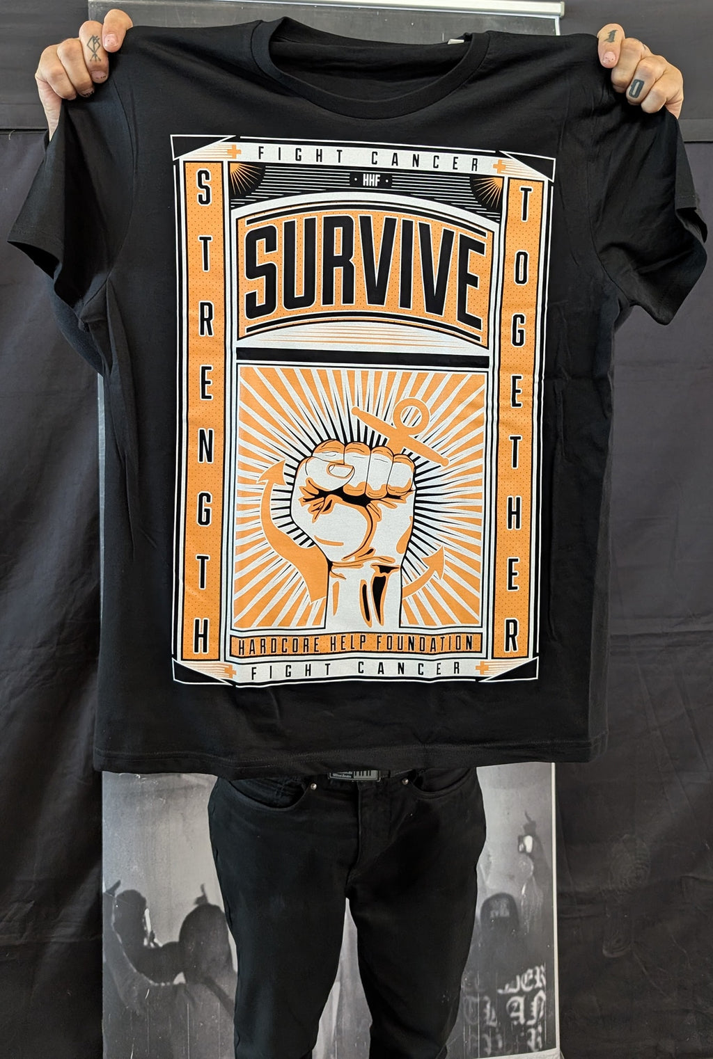 HHF Fight Cancer Shirt Black