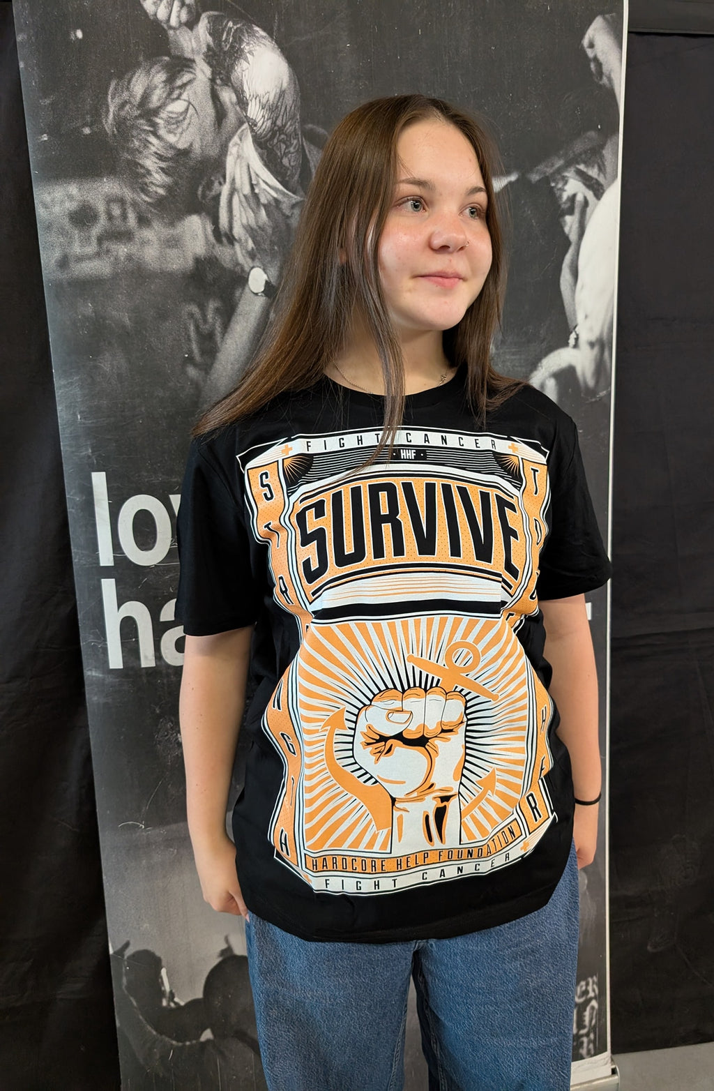 HHF Fight Cancer Shirt Black