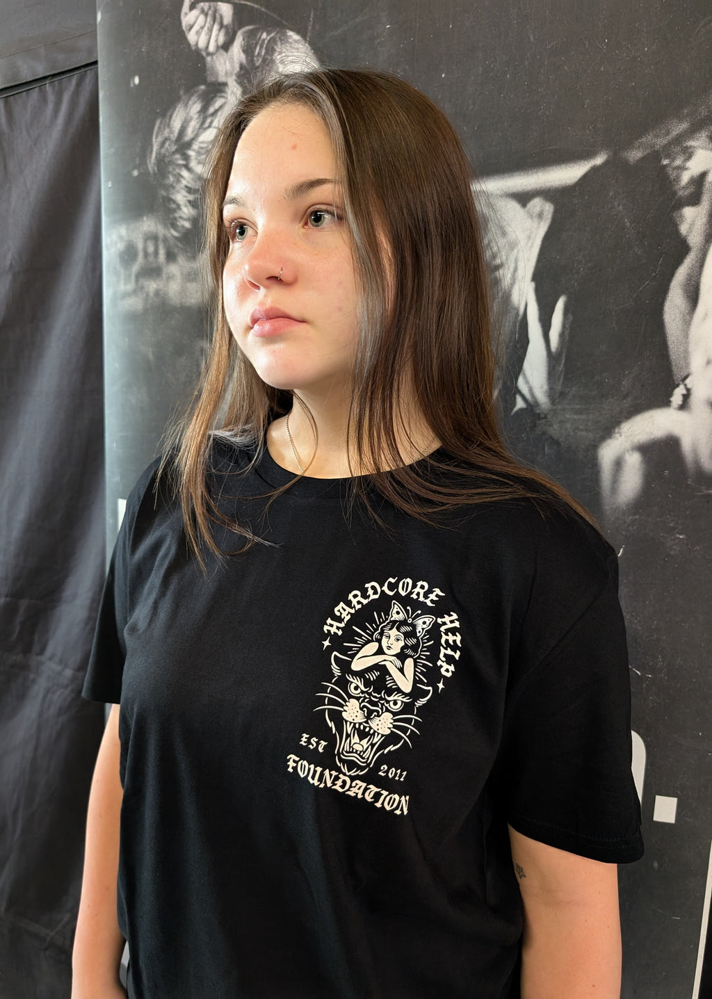 HHF Panther Shirt Black