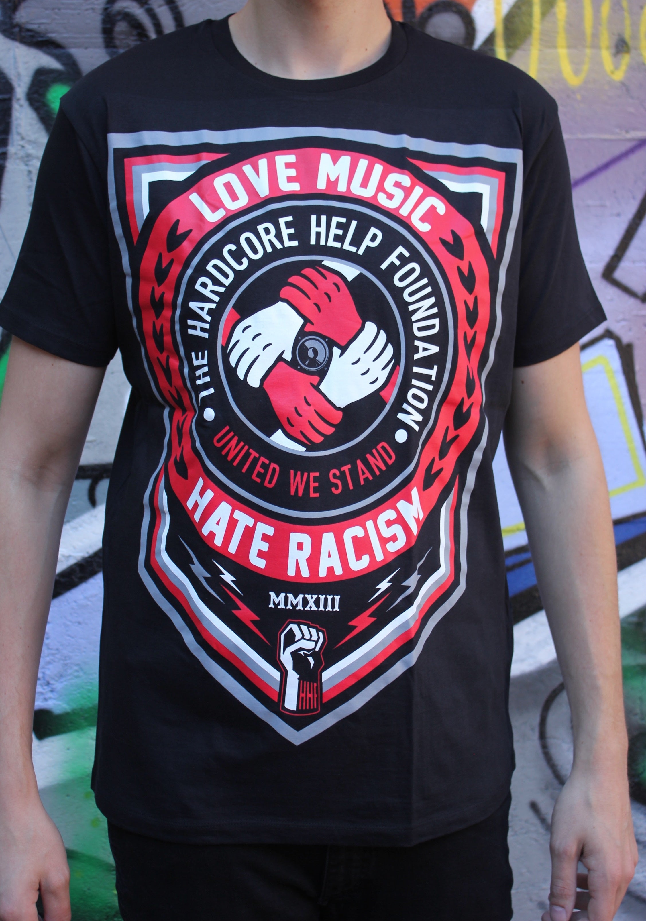 Love Music T Shirt black