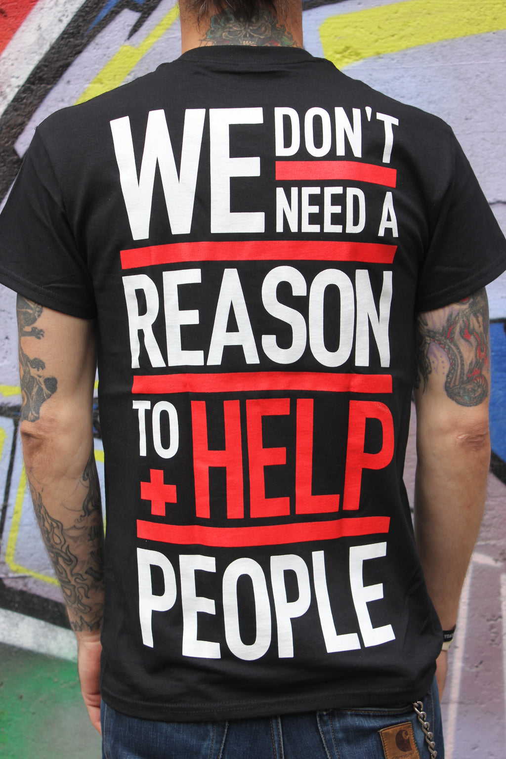We Dont need a Reason T Shirt black