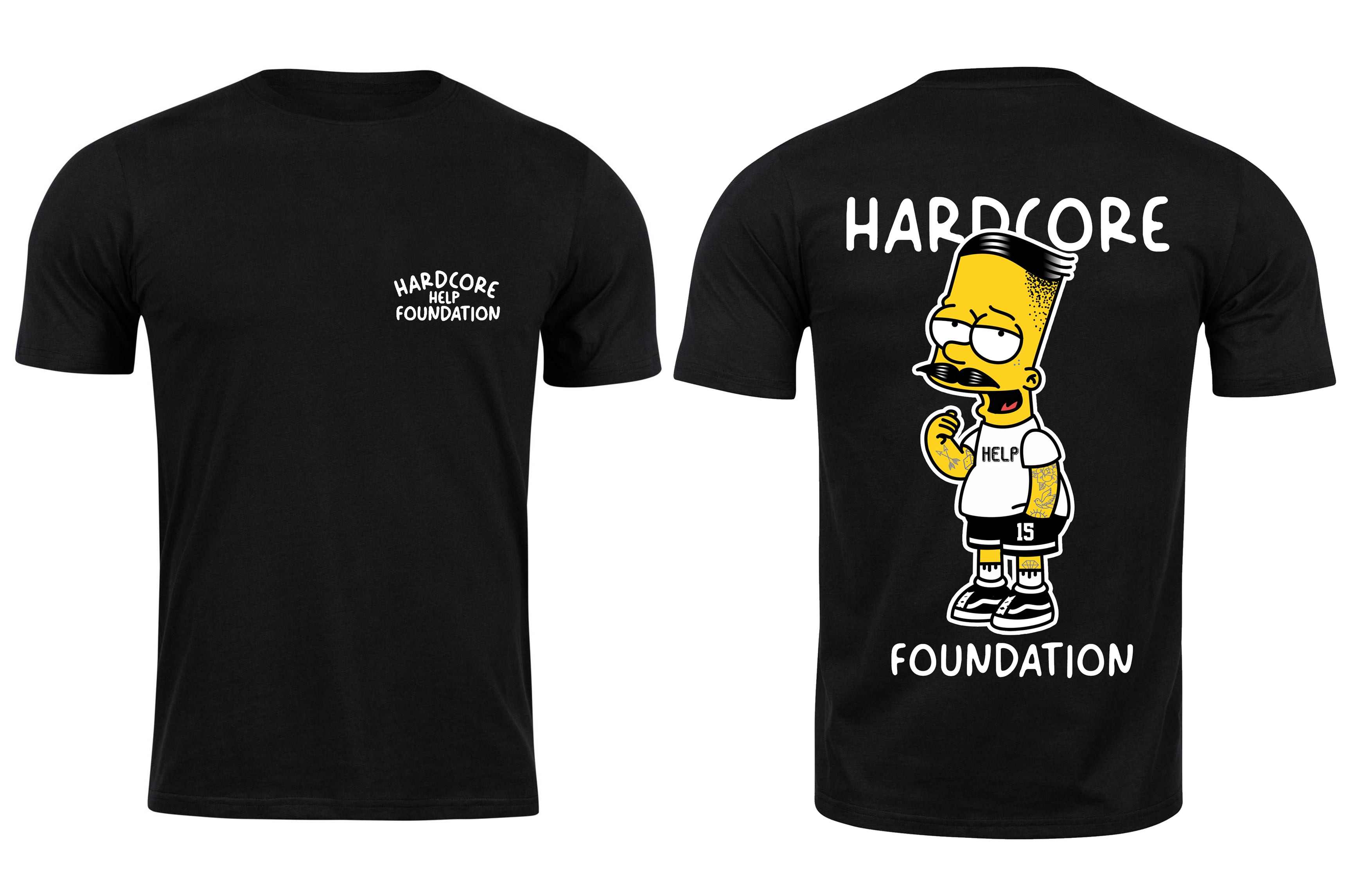 HHF Bart Shirt Black
