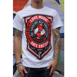 Love Music T-Shirt, white XL