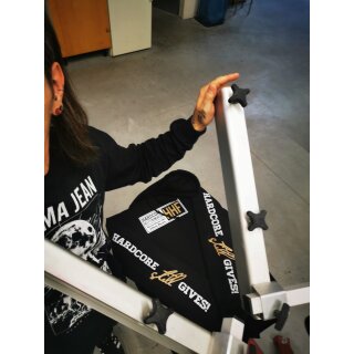 Hardcore Still Gives! College Hoodie, black 3XL