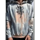 HHF- You Are Not In This Alone/Tie dye Hoodie/Grey Pink Marble M