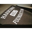 Baseball Crew Neck- charcoal/jetblack-with College Logo XXL