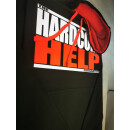 Classic Logo Hoodie / jet black- fire red 3XL