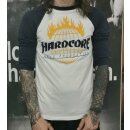 HHF Skatelogo 3/4-Raglan Longsleeve White/Navy S