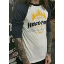 HHF Skatelogo 3/4-Raglan Longsleeve White/Navy M