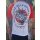 HHF - Peace Raglan-Kontrast Shirt-White/Red L