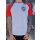 HHF - Peace Raglan-Kontrast Shirt-White/Red XL