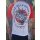 HHF - Peace Raglan-Kontrast Shirt-White/Red XL