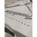 HHF - Akira Letter College Crew Neck-Heather Grey/White S