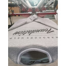 HHF - Akira Letter College Crew Neck-Heather Grey/White S