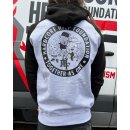 HHF - Together As One Baseball Hoodie/HeatherGrey/Black