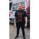 HHF-EMOTIONS T-shirt/black with orange print