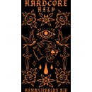 HHF-EMOTIONS T-shirt/black with orange print