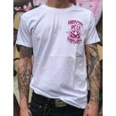 HHF Lotus Shirt - white/magenta S