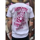 HHF Lotus Shirt - white/magenta S