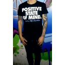 Positive State Of Mind. T-Shirt, Black S