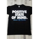 Positive State Of Mind. T-Shirt, Black S