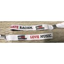 Bracelet - LOVE MUSIC, HATE RACISM.