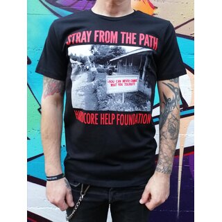 Stray From The Path T-Shirt, black /front and backprint