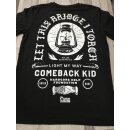 Comeback Kid T-Shirt, black /pocket and backprint