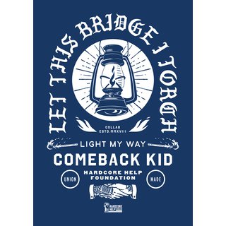 Comeback Kid T-Shirt, black /pocket and backprint M