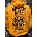 HHF LOTUS HOODIE with ELEMENTS/Gold - anthrazit