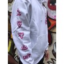 HHF LOTUS HOODIE with ELEMENTS - magenta
